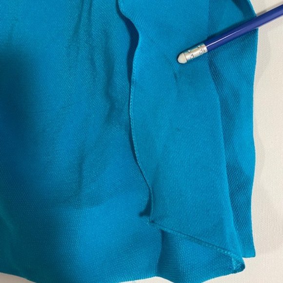 Roksanda Ilincic Kendal Silk-Gauze Dress Turquoise UK6 US2 - Picture 7 of 16